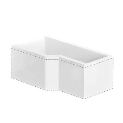 L-panel Nordhem Till Apelviken Vit Nordurit