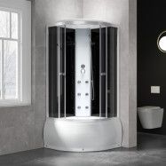Lyxig duschkabin 80x80x215cm | Ryggmassage& badkar