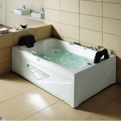 Bubbelbadkar Augustus | 182x129x52cm | Höger | Två personer