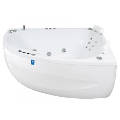 Massagebadkar Neptun Rubin Duo Vänsterutförande Komfortpaket