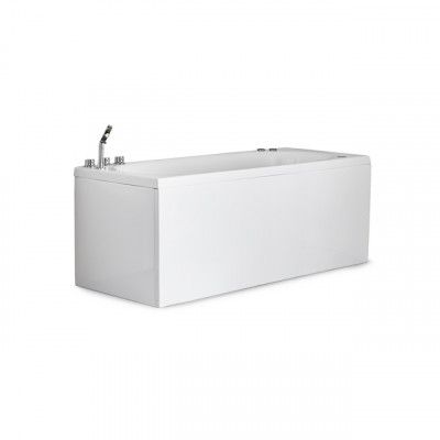 MASSAGEBADKAR NORO RELOUNGE 150 VÄNSTER PLATINA + BLANDARE | Beijerbygg Byggmaterial