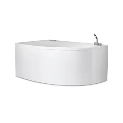 MASSAGEBADKAR NORO SAND 160 HÖGER SILVER + BLANDARE | Beijerbygg Byggmaterial