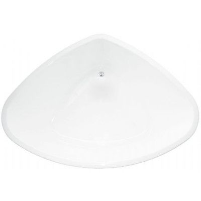 Neptun Porfyr Athos Hörnbadkar - Vit