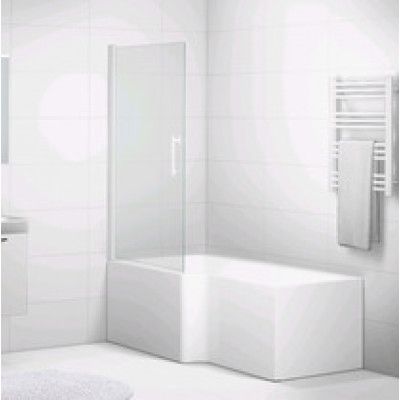 SKÄRMBAD FORSA VIT/KLAR H1 85