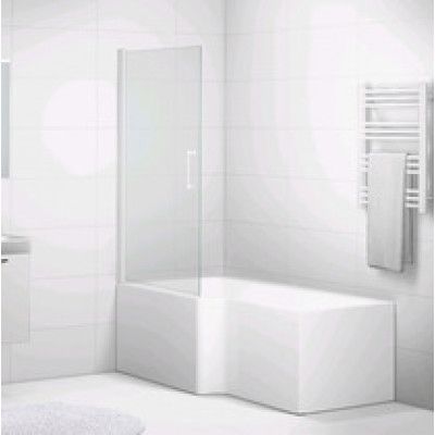 SKÄRMBAD FORSA VIT/KLAR H2 85