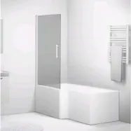 SKÄRMBAD FORSA VIT/RÖK H1 85