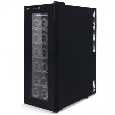 Vinkyl 12 flaskor | Extra tystgående | 28cm smal | Termoelektrisk