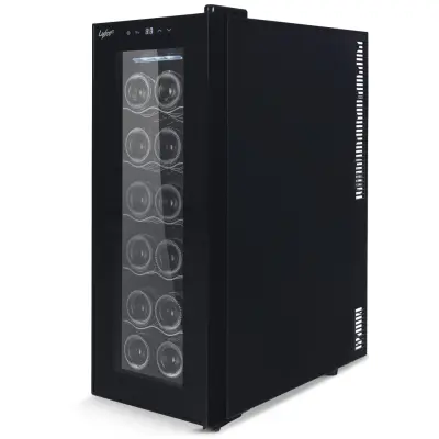 Vinkyl 12 flaskor | Extra tystgående | 28cm smal | Termoelektrisk