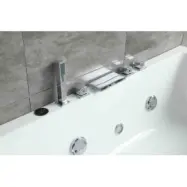 Sargblandare Badkar - Lyra - Krom