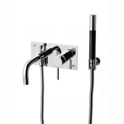 BADKARSBLANDARE BOX 026 MED DUSCH FÖR INBYGGNAD KROM | Beijerbygg Byggmaterial