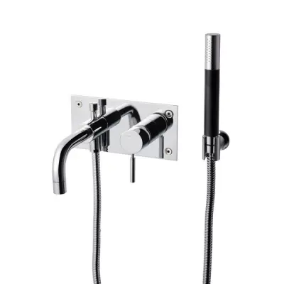 BADKARSBLANDARE BOX 026 MED DUSCH FÖR INBYGGNAD KROM | Beijerbygg Byggmaterial