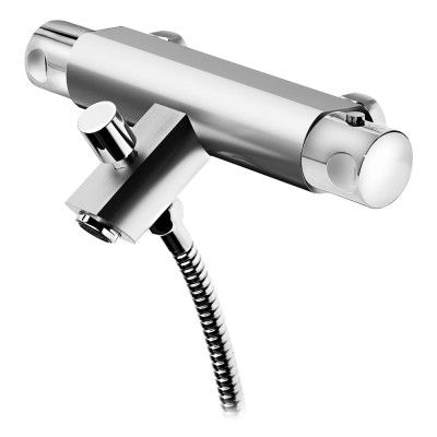 Badkarsblandare Gustavsberg Coloric Termostat Matt Aluminium