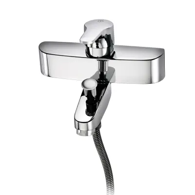 Badkarsblandare Gustavsberg Nautic Krom med Extra Vattenuttag