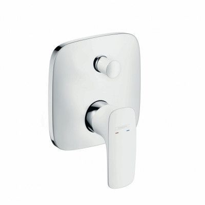 Badkarsblandare Hansgrohe PuraVida med 2 Utlopp för Inbyggnad