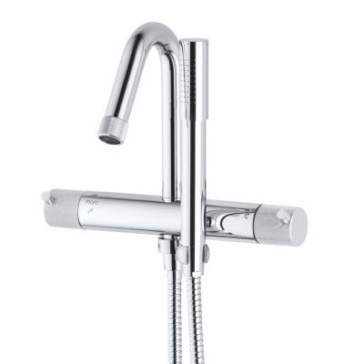 Badkarsblandare Mora Izzy Rock med Handdusch