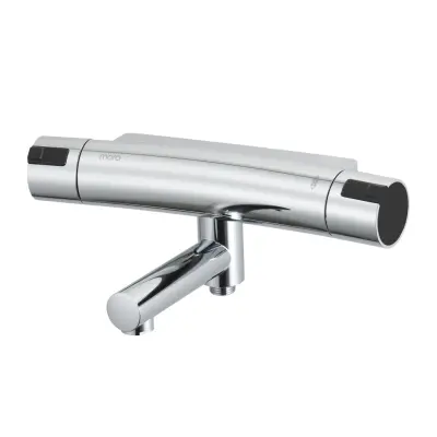 Badkarsblandare Mora MMIX T5 Krom/Svart