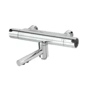 Badkarsblandare Mora Rexx T5 Krom/Svart