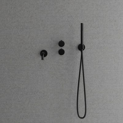 Badkarsblandare Scandtap Steel Harmonized 4 för Inbyggnad