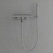 Badkarsblandare Scandtap Steel Pleasure 4 med Handdusch