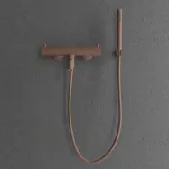 Badkarsblandare Scandtap Steel Pleasure 4 med Handdusch