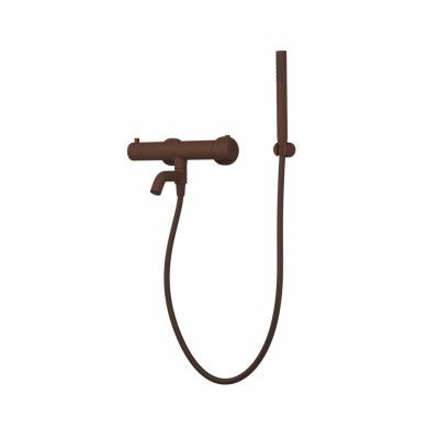Badkarsblandare Scandtap Steel Pleasure 4 med Handdusch
