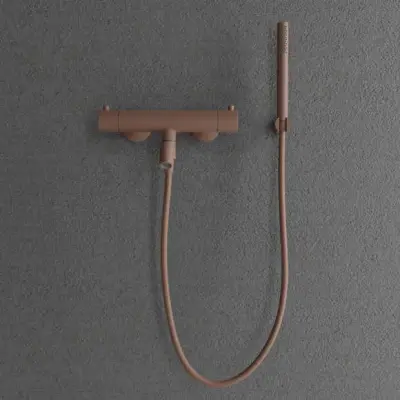 Badkarsblandare Scandtap Steel Pleasure 4 med Handdusch