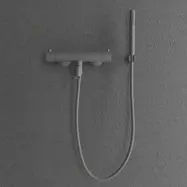 Badkarsblandare Scandtap Steel Pleasure 4 med Handdusch