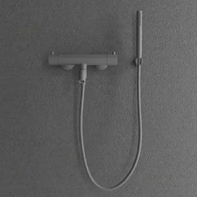 Badkarsblandare Scandtap Steel Pleasure 4 med Handdusch