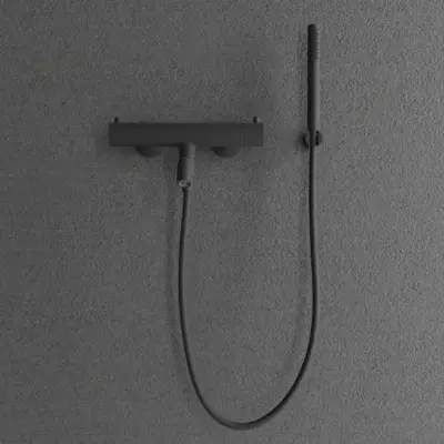 Badkarsblandare Scandtap Steel Pleasure 4 med Handdusch