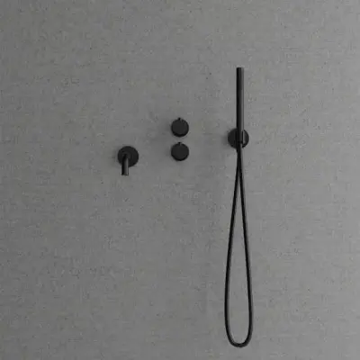 Badkarsblandare Scandtap Steel Harmonized 4 för Inbyggnad