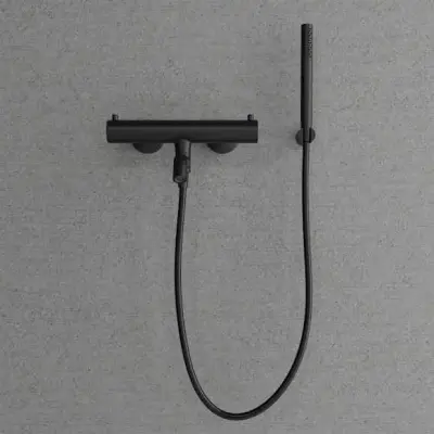 Badkarsblandare Scandtap Steel Pleasure 4 med Handdusch