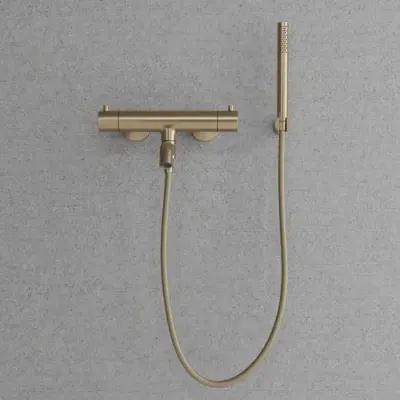 Badkarsblandare Scandtap Steel Pleasure 4 med Handdusch