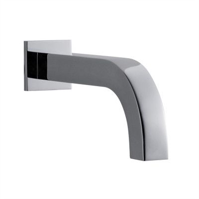 Badkarspip Tapwell Inbyggnad BOX Pip 006 Square Krom