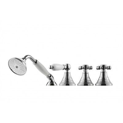 Dusch- och badkarsblandare Tapwell Classic FBLV 041 Krom