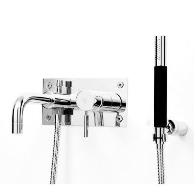 Dusch- och badkarsblandare Tapwell Inbyggnad BOX 026 Krom