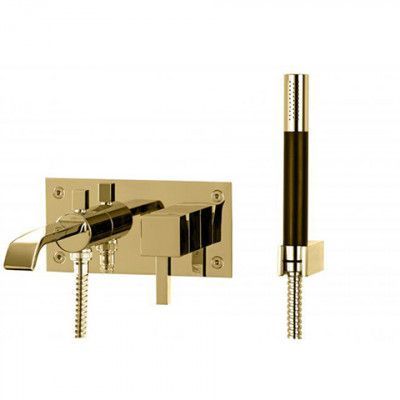 Dusch- och badkarsblandare Tapwell Inbyggnad BOX 026 RETTANGOLO Mässing