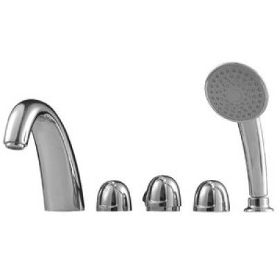 FM Mattsson Badkarsblandare 5-håls vulstmontage, 9000