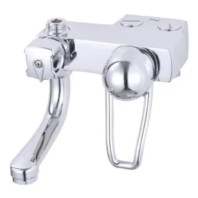 FM Mattsson Ettgrepps badkarsblandare (40 c/c), 9192 Krom