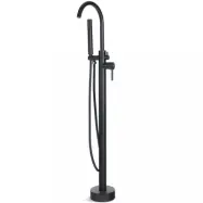 Golvblandare badkar | Fristående | FD-2207 | Svart