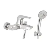 Jaguar Line Badkarsblandare med duschset - Krom