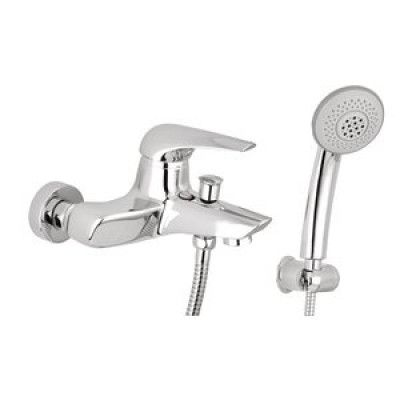 Jaguar Line Badkarsblandare med duschset - Krom