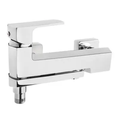 Maruna Badkarsblandare med vikbar pip - Krom