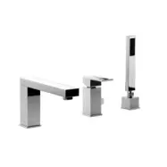 Stornycklar 3-Hålig badkarsblandare - Krom