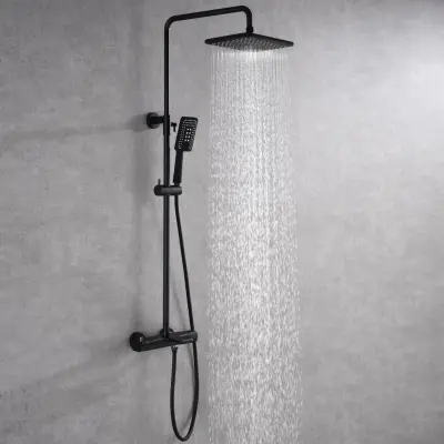 Takduschset Bathlife Välla med Badkarsblandare