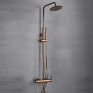 Komplett takduschset med handdusch | Rosé