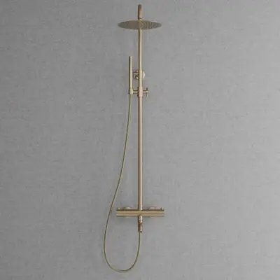 Takduschset Scandtap Steel Pleasure 3