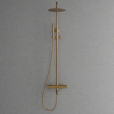 Takduschset Scandtap Steel Pleasure 3