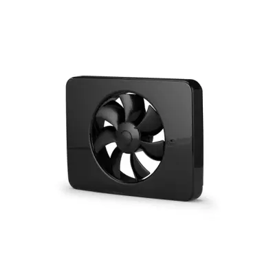 BADRUMSFLÄKT FRESH INTELLIVENT S SVART | Beijerbygg Byggmaterial