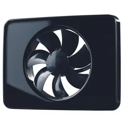 BADRUMSFLÄKT INTELLIVENT SVART 2.0 | Beijerbygg Byggmaterial