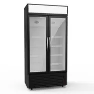 Displaykyl 618L | LED-Belysning och låsfunktion | 1000x610x1995 mm